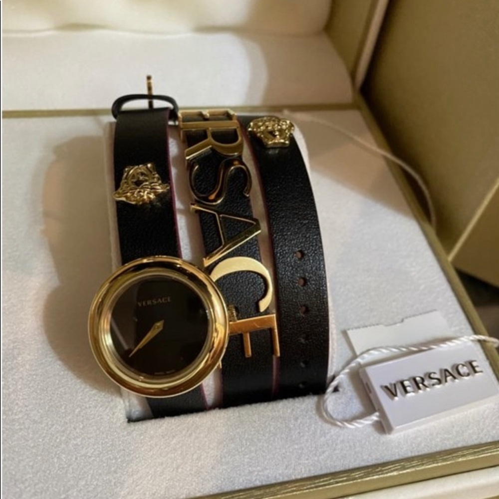 Versace arm wrap watch